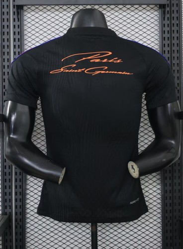 26-27 PSG Black Player Version Training shirts