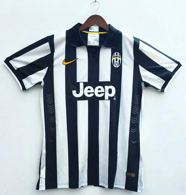 2014-2015 JUV Home Retro Soccer Jersey(不带胸前章)
