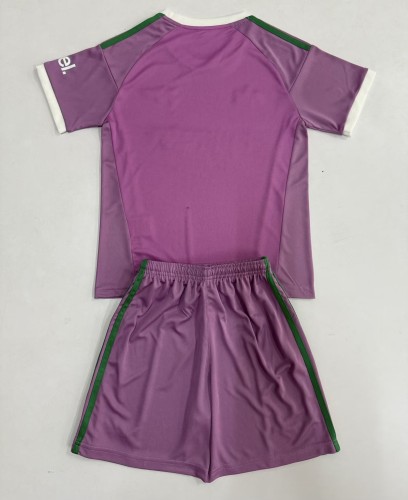 26-27 ARS Purple GoalKeeper Kids Soccer Jersey