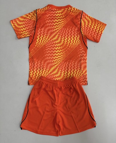 26-27 CHE Orange GoalKeeper Kids Soccer Jersey