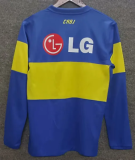 2011-2012 Boca Home Long Sleeve Retro Soccer Jersey