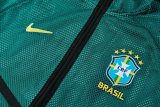 2026 Brazil Yellow Pre-Competition Training Windbreaker