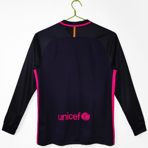 2016-2017 BAR Away Long sleeves Retro Soccer Jersey