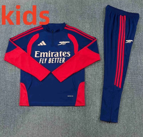 26-27 ARS High Quality Kids Half Pull Tracksuit