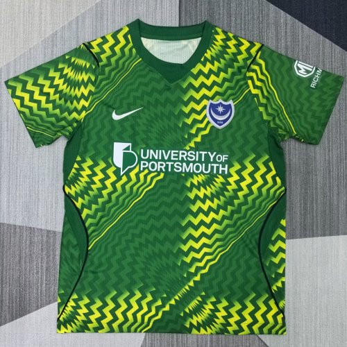 26-27 Portsmouth Green Goalkeeper Fans Soccer Jersey