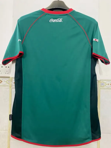 2002 Mexico Home Retro Soccer Jersey