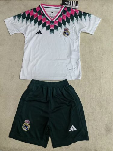 26-27 RMA White Kids Soccer Jersey