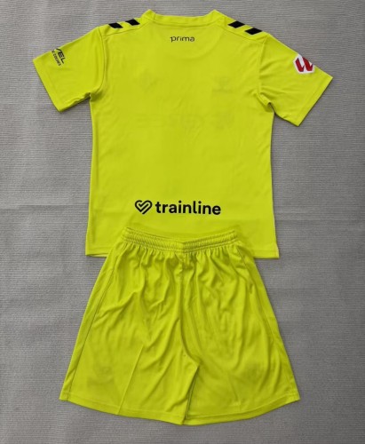26-27 Real Betis Yellow Goalkeeper Kids Soccer Jersey
