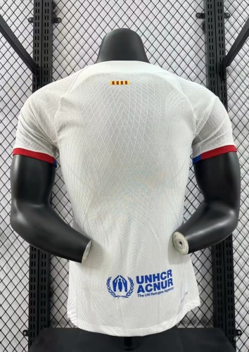 23-24 BAR Away Player Version Soccer Jersey