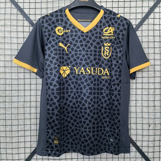 25-26 Stade Reims Away Fans Soccer Jersey