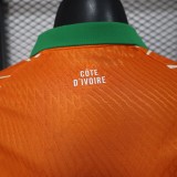 25-26 Cote d'Ivoire Orange Special Edition Player Version Soccer Jersey