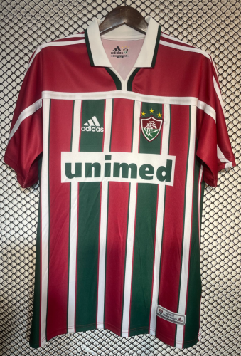 2001-2002 Fluminense Home Retro Soccer Jersey