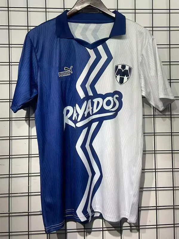 25-26 Monterrey Blue White Special Edition Fans Soccer Jersey