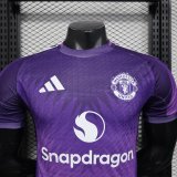 25-26 Man Utd Purple Special Edition Player Version Soccer Jersey