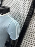 2025 AD Casual Light Blue Player Version Training shirts *三叶草