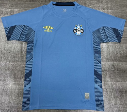25-26 Gremio Blue GoalKeeper Fans Soccer Jersey