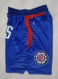 2024 Los Angeles Clippers Embroidery Top Quality NBA Pants