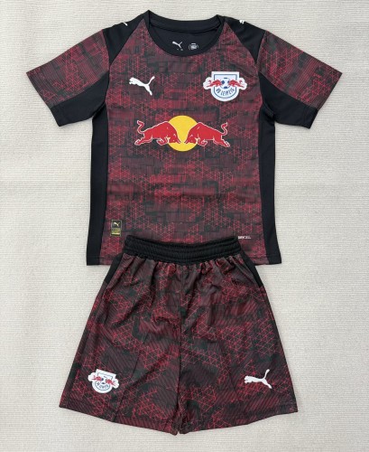 25-26 RB Leipzig Third Kids Soccer Jersey