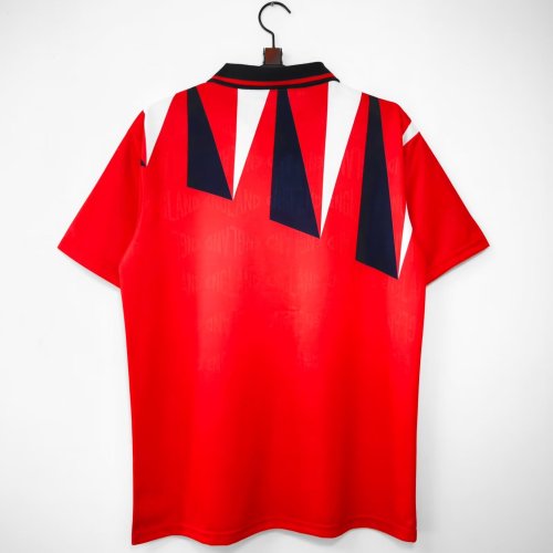 1992 England Away Retro Soccer Jersey