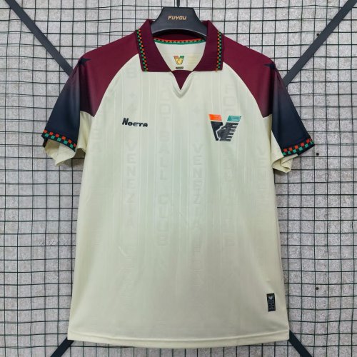 25-26 Venezia FC Away Fans Soccer Jersey 1:1 Thai Quality