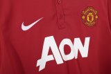 2013-2014 Man Utd Home Retro Soccer Jersey