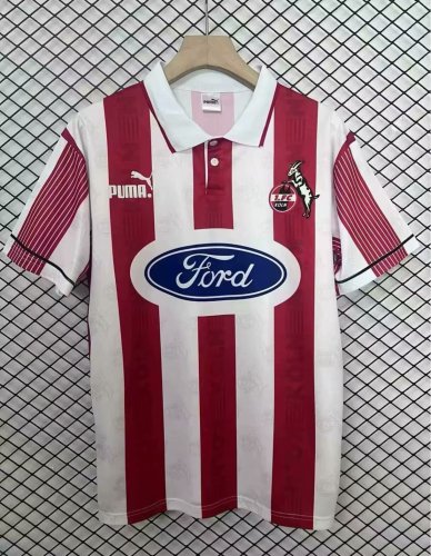 1995-1996 FC Köln Home Retro Soccer Jersey