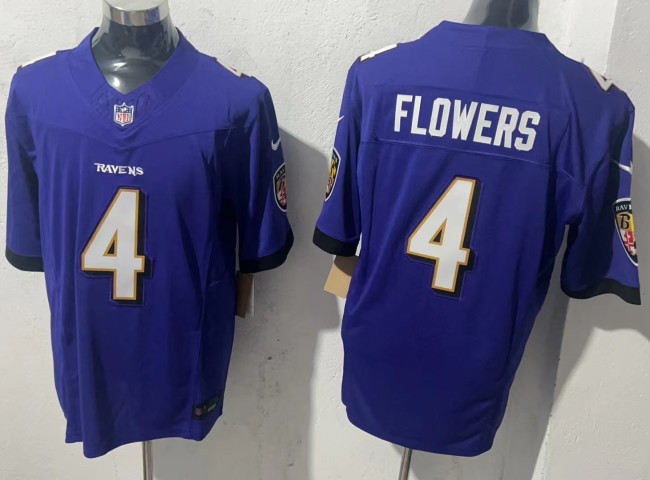 2024 NFL Baltimore Ravens New Pattern Jersey