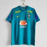 2021 Brazil Training clothes Retro Soccer Jersey