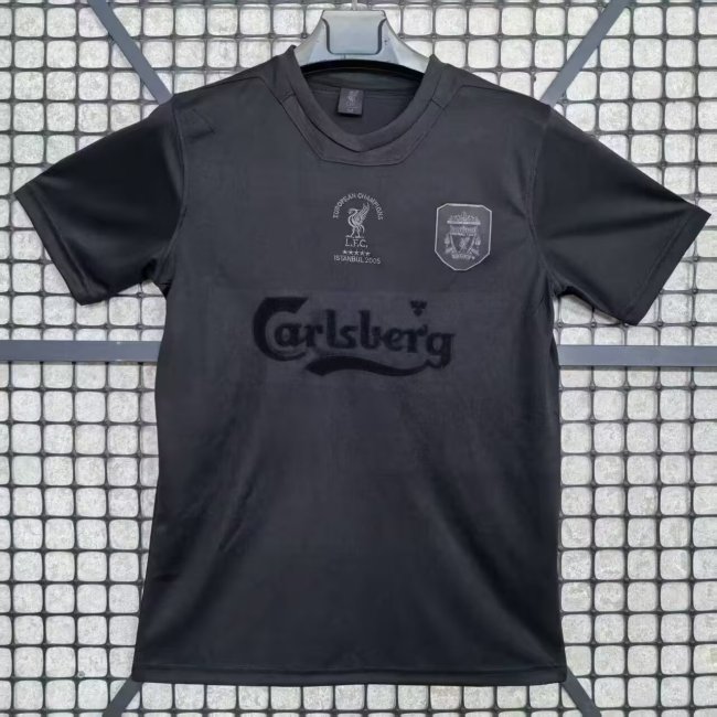 25-26 LIV Black Commemorative Edition Fans Training shirts