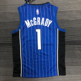 MAGIC McGRADY # 1 Blue Top Quality Hot Pressing NBA Jersey