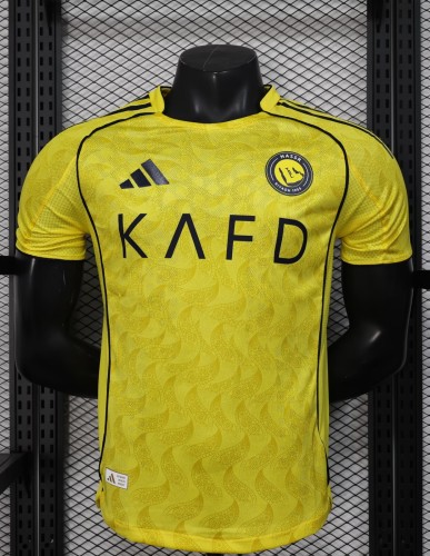 25-26 AL-Nassr Home Player Version Soccer Jersey