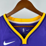 Lakers DONCIC #77 Purple Top Quality Hot Pressing NBA Jersey(V领)