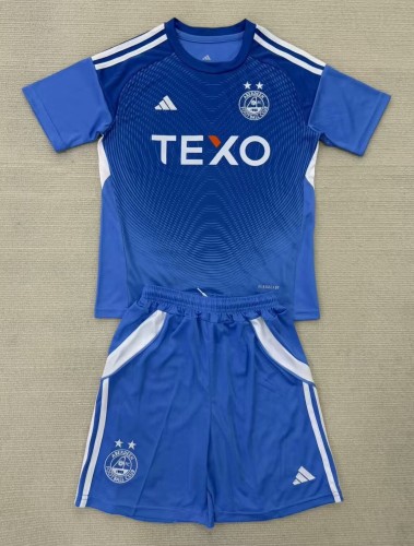 25-26 Aberdeen GoalKeeper Kids Soccer Jersey