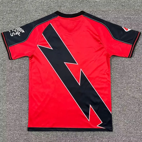25-26 Rayo Vallecano Away Fans Soccer Jersey 1:1 Thai Quality