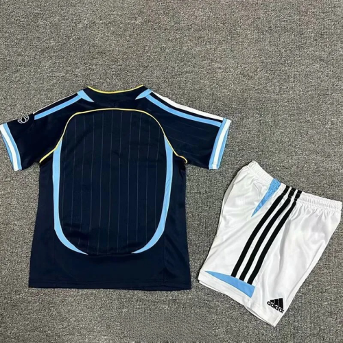2006 Argentina Away Kids Retro Soccer Jersey