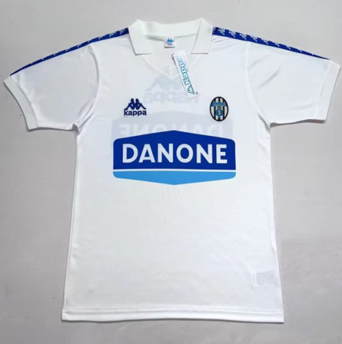 1990-1992 Retro White Soccer Jersey