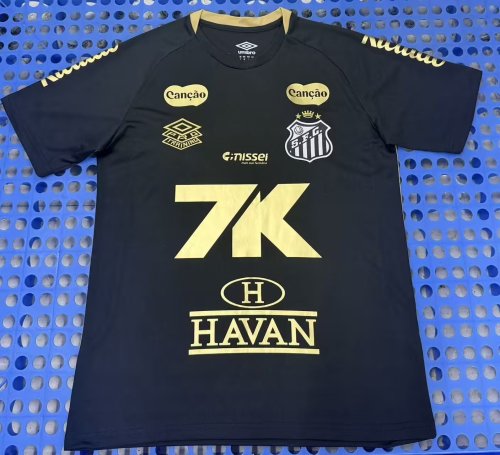 25-26 Santos FC Black Training shirts*全广告