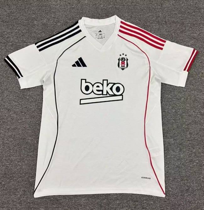 25-26 Besiktas Home Fans Soccer Jersey