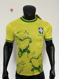 25-26 Brazil Yellow Special Edition Player Version Soccer Jersey