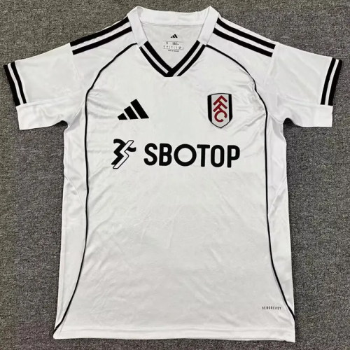 25-26 Fulham Home Fans Soccer Jersey