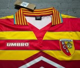 97-98 RC Lens Home Retro Fans Soccer Jersey