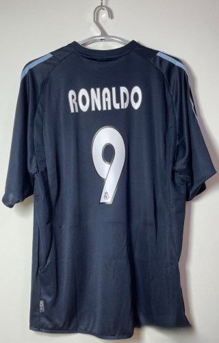 2003-2004 RMA Away Retro Soccer Jersey