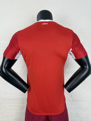 2026 Switzerland Home Player Version Soccer Jersey