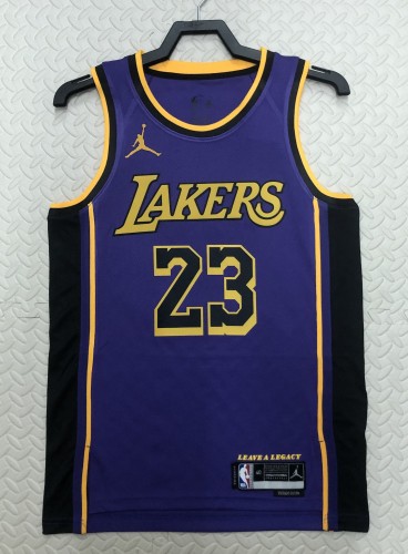 2023 Lakers Top Quality Hot Pressing NBA Jersey
