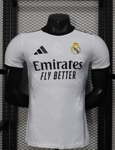 25-26 RMA White Special Edition Player Version Soccer Jersey