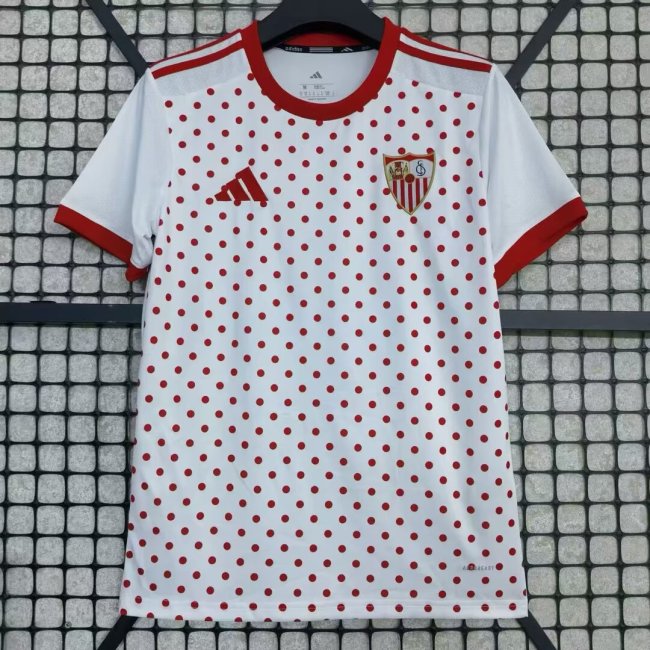 25-26 Sevilla White Training shirts