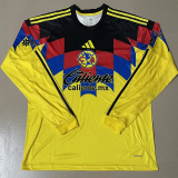 25-26 Club America Home Long Sleeve Soccer Jersey (长袖)
