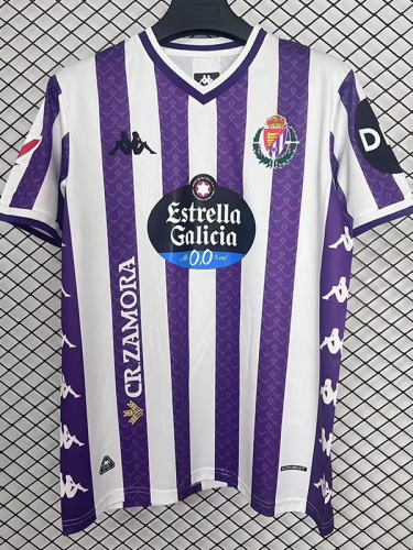 25-26 Real Valladolid Home Fans Soccer Jersey