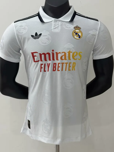 25-26 RMA White Casual Edition Player Version Training Shirts