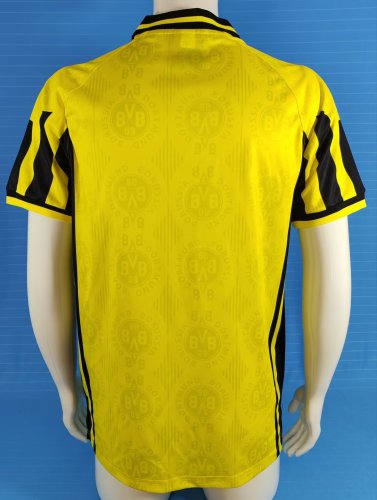 1996-1997 Dortmund Home Retro Soccer Jersey